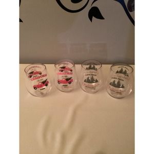 Stemless wine glasses